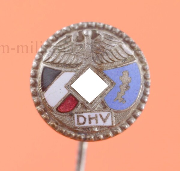 Mitgliedsabzeichen Deutscher Handlungsgehilfen Verband ( DHV ) mit Hakenkreuz