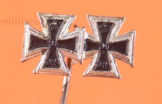 2-fach Miniatur Eisernes Kreuz 1. und 2. Klasse 1914