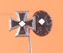 2-fach Miniatur zum Eisernen Kreuz und...
