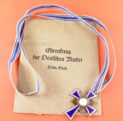 Mutterkreuz in Bronze T&uuml;te mit Band - Ehrenkreuz der...