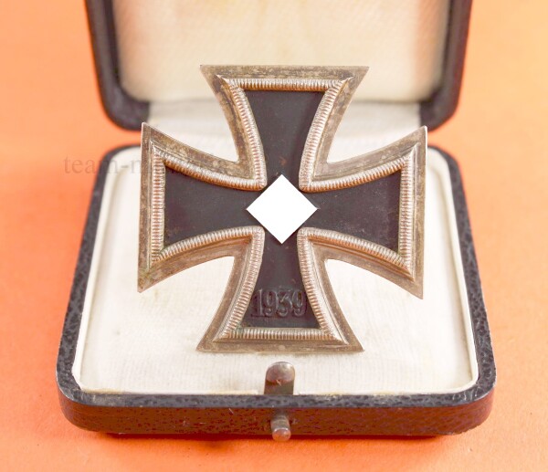 Eisernes Kreuz 1.Klasse 1939 im Etui (big 1 Deschler) - SEHR SELTEN