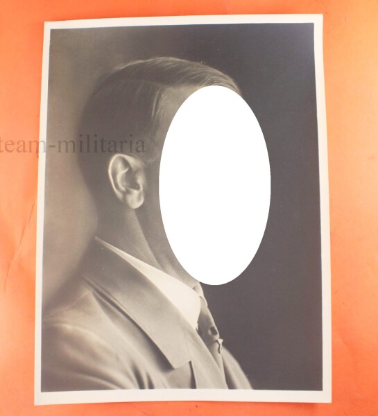 Übergröße Bild / Foto / Führer Adolf Hitler Hoffmann Postkarte (18,5 x 25 cm)