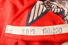 riesen Reichsdienstflagge mit Stempel und Hersteller (150...