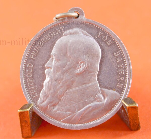 Medaille Luitpold Prinzregent v. Bayern 1821-1911 zum 90.igsten Geburtstag