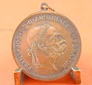 Medaille Franz Joseph Austriale 1904, Hungar Bohem