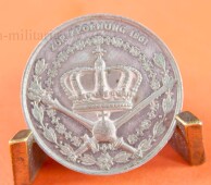 Medaille Zur Kr&ouml;nung 1861 Augusta K&ouml;nigin v....