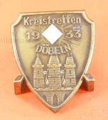 Abzeichen Kreistreffen D&ouml;blen 1933 - SELTEN