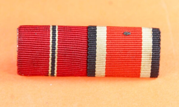 Bandspange / Feldspange Eisernes Kreuz 2.Klasse 1939 und Ostmedaille Winterschlacht