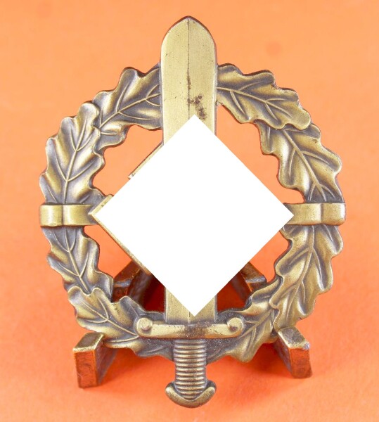 SA-Sportabzeichen Bronze 3.Typ / Wehrsportabzeichen (Fechler)  - TOP Zustand